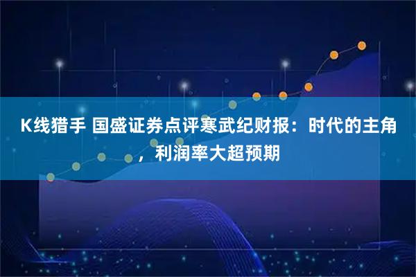 K线猎手 国盛证券点评寒武纪财报：时代的主角，利润率大超预期